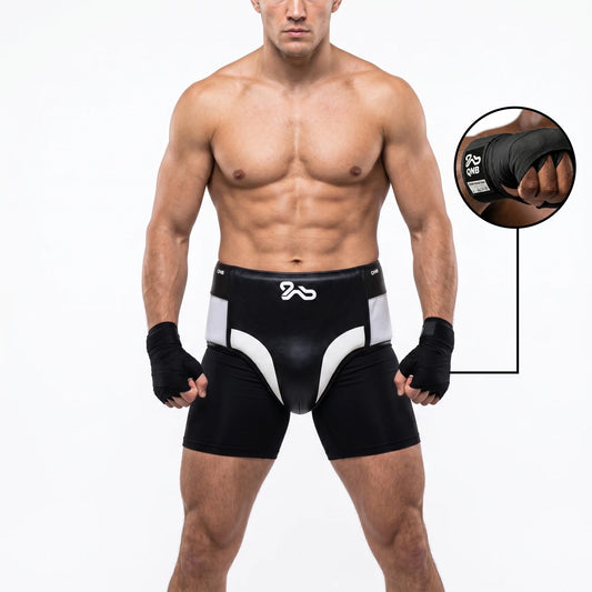 UltraGuard Groin- Black/White