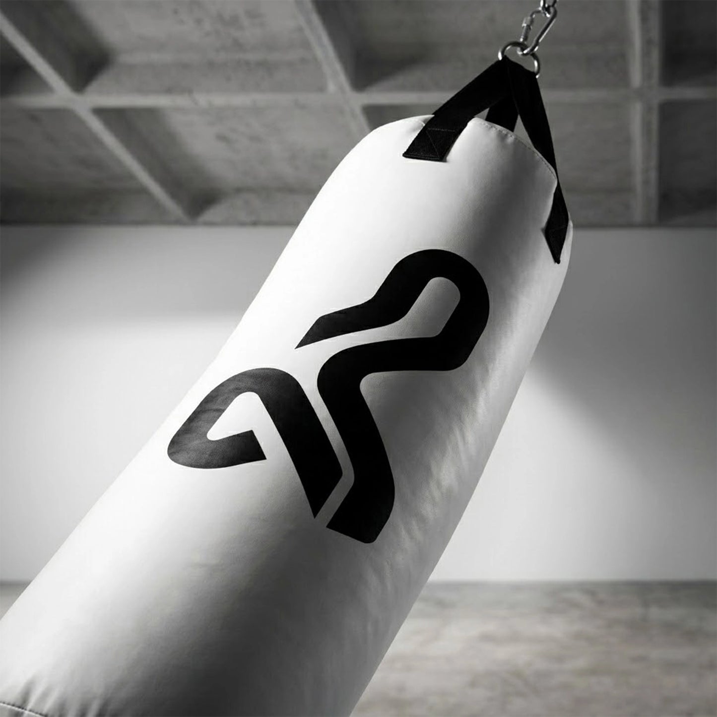 Heavy Duty Training Punching Bag - White/Black