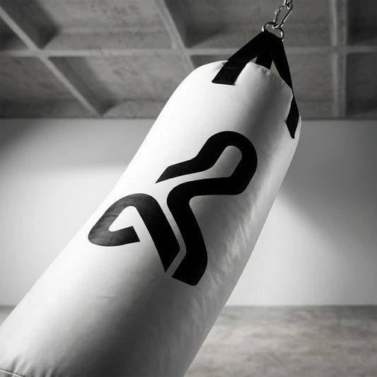 Heavy Duty Training Punching Bag - White/Black