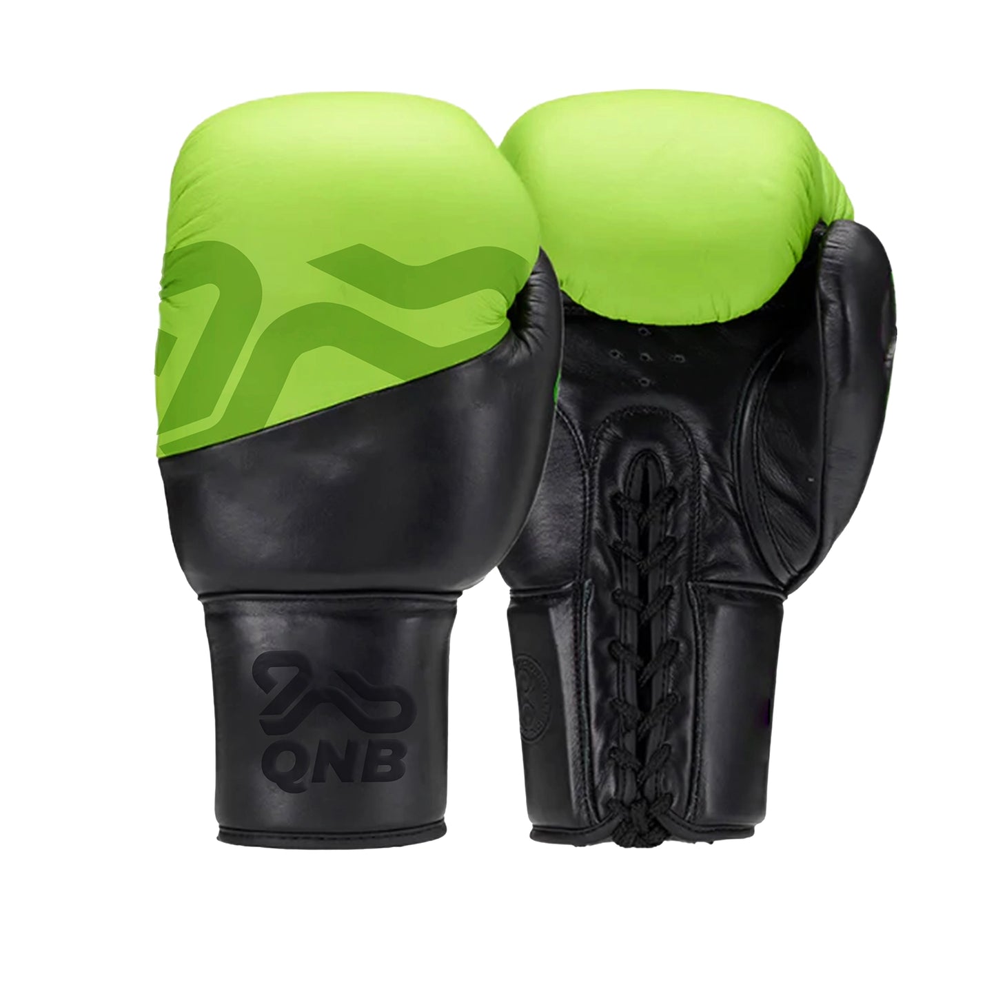 Neon Strike Boxing Gloves - Black/Green